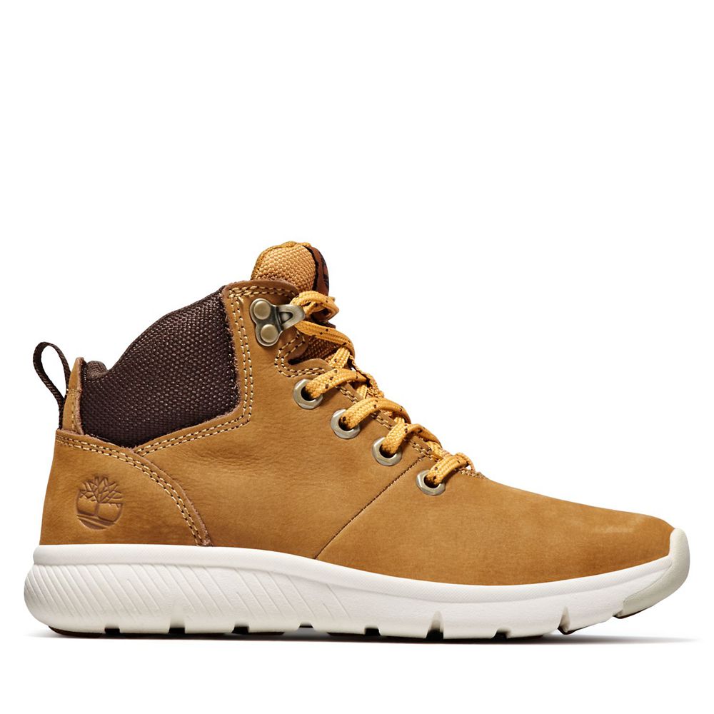 Botas de Montaña Timberland Argentina Niños - Junior Boltero Mid - Marrones - ODAHKR-982